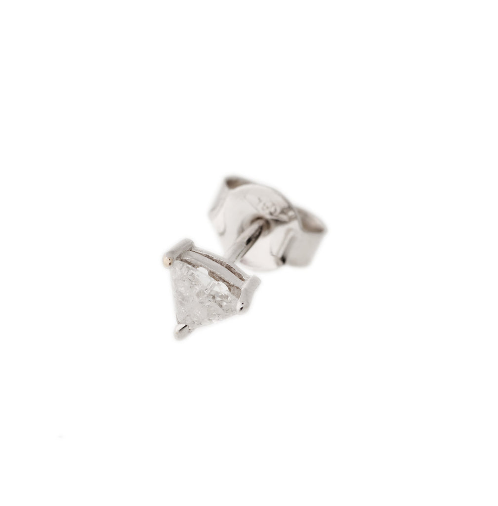 Simple Bermuda Stud Earring - One Piece