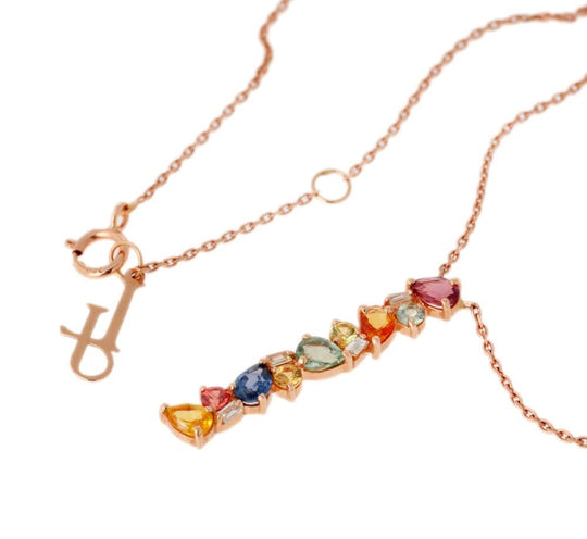 قلادة خط الياقوت