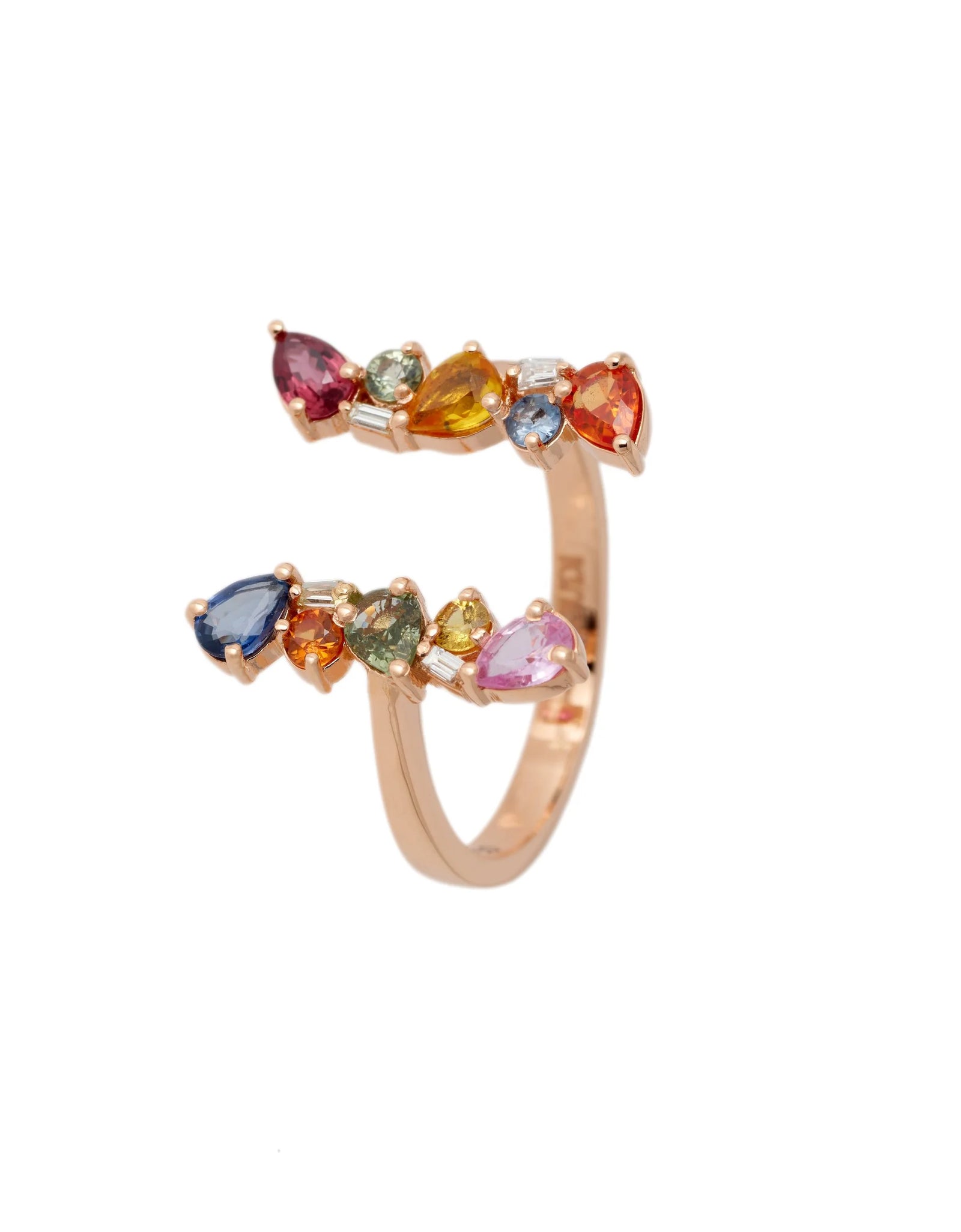 Parallel Sapphire Ring