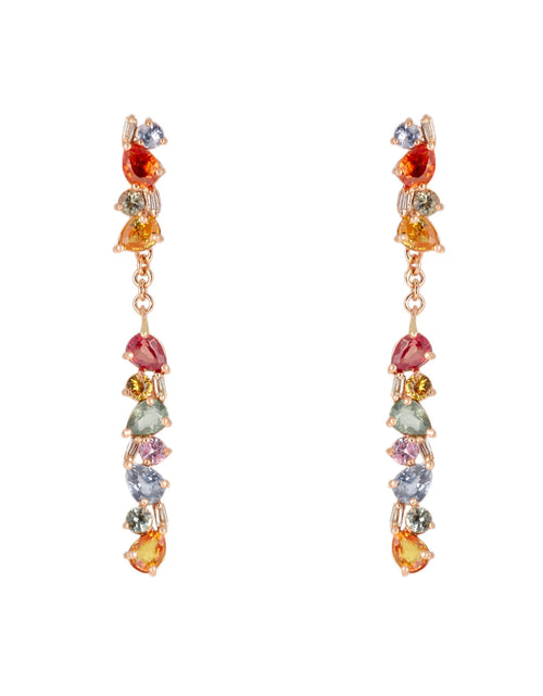 تحميل الصورة إلى عارض المعرض، Dahlia Sapphire Earrings
