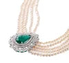 Emerald Pear Necklace
