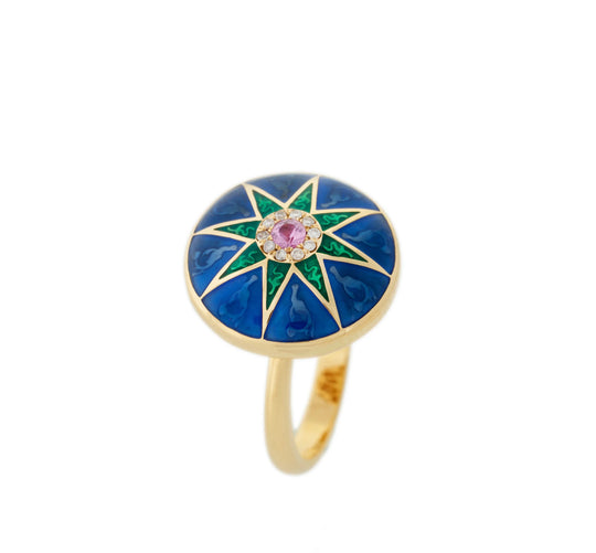 Pottery Star Ring نجمة الفخار