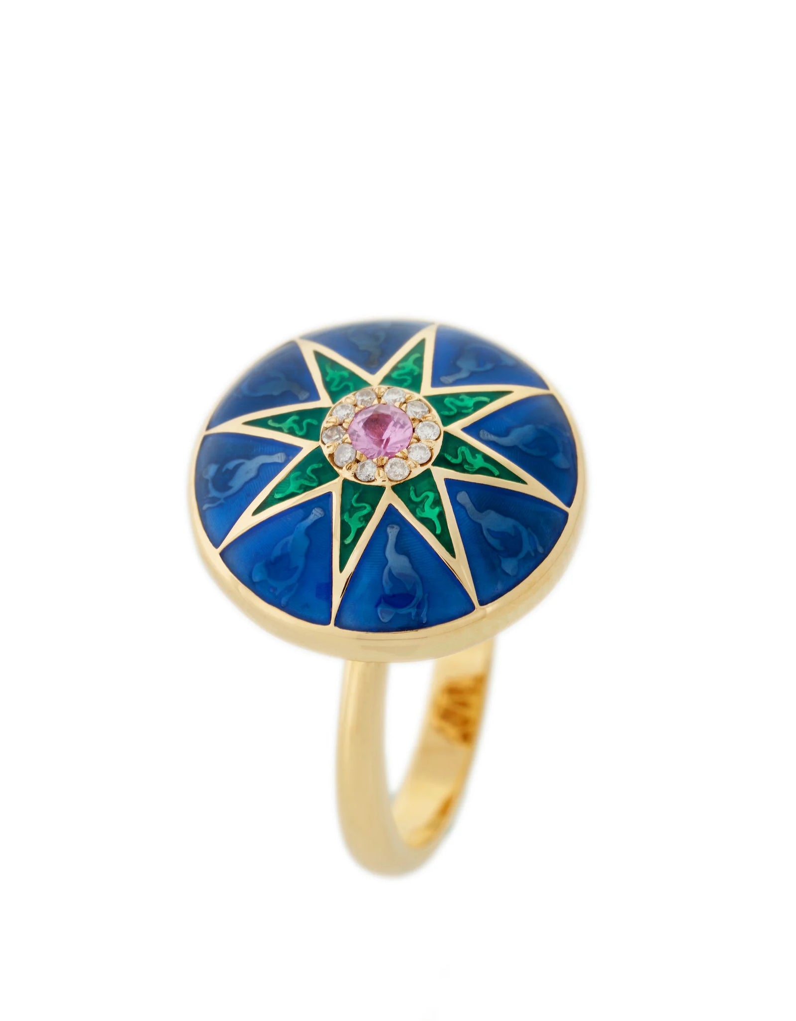 Pottery Star Ring نجمة الفخار
