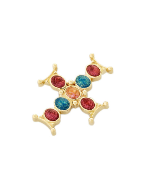 تحميل الصورة إلى عارض المعرض، Alpha Omega Cross Pendant الفا اوميجا
