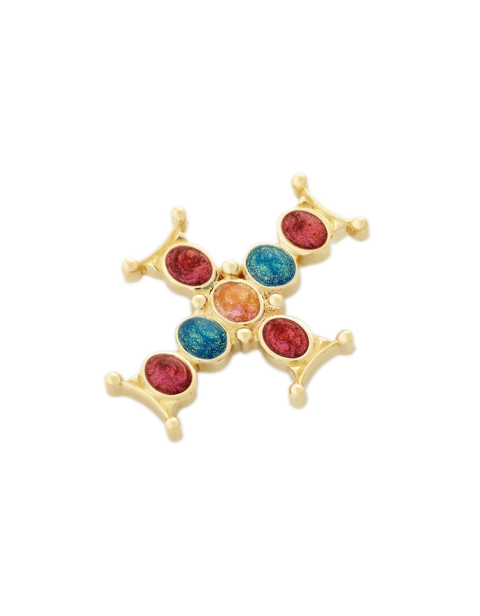 Alpha Omega Cross Pendant الفا اوميجا