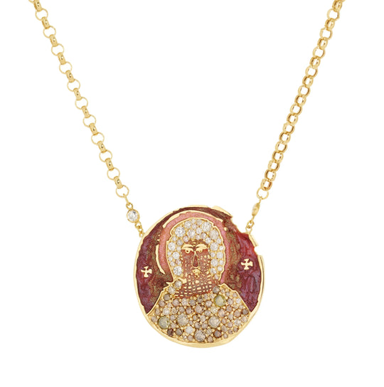 Virgin Mary Necklace العذراء المقدّسة