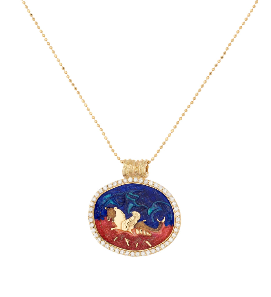 The Winged Horse Pendant الحصان المجنح