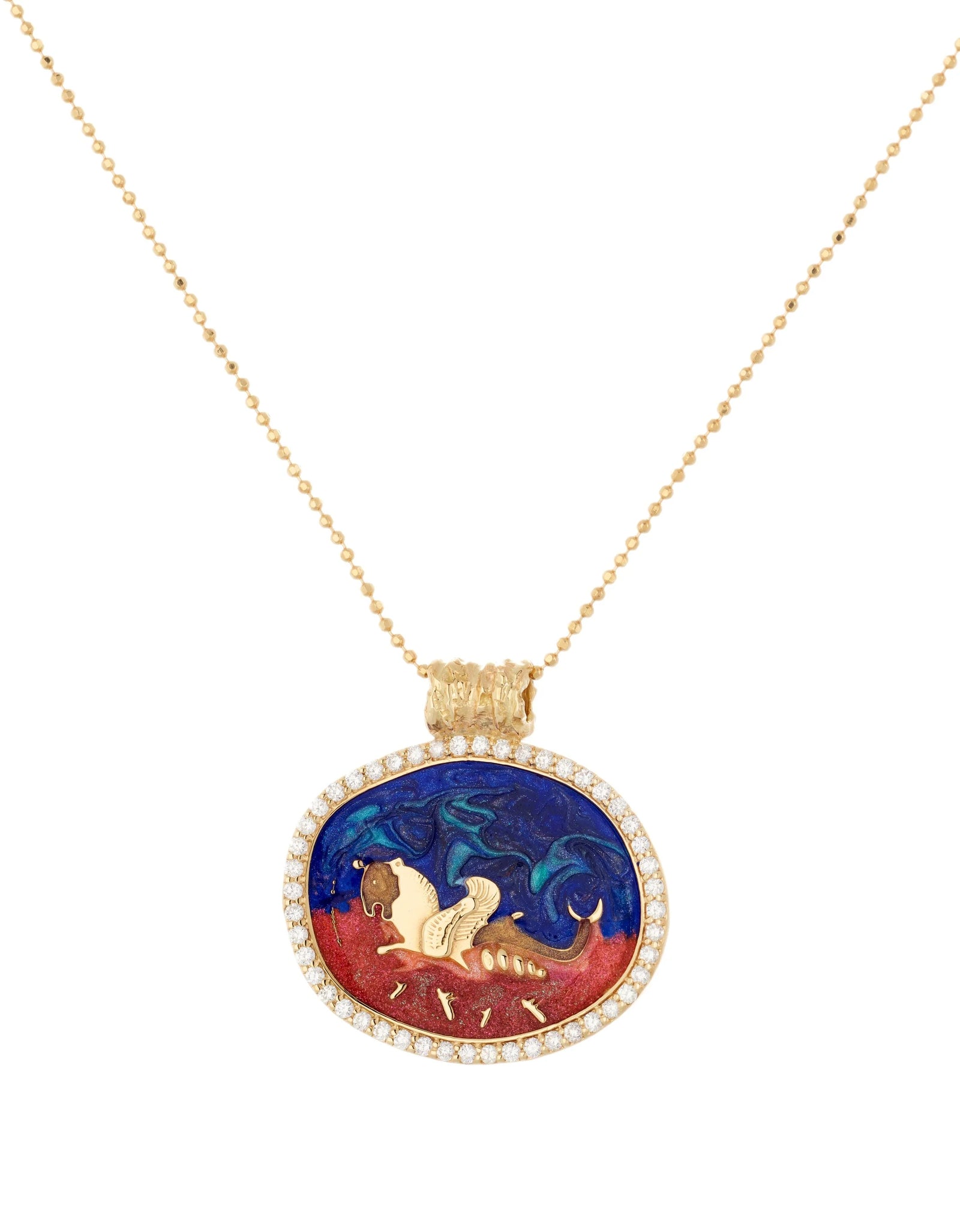 The Winged Horse Pendant الحصان المجنح