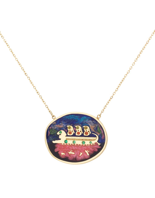 تحميل الصورة إلى عارض المعرض، The Sea Voyage Necklace رحلة البحر
