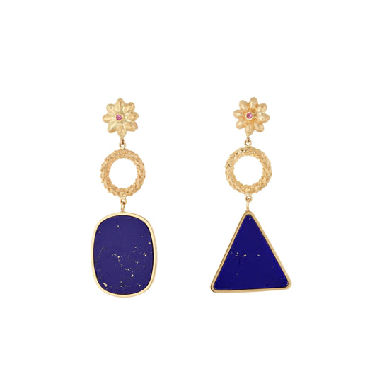 The Start and Finish Earrings البداية والنّهاية