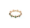 Architectural Magic Emerald Ring