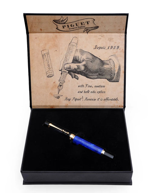 Load image into Gallery viewer, Piguet – TAURUS Océan Bleu Rollerball Pen
