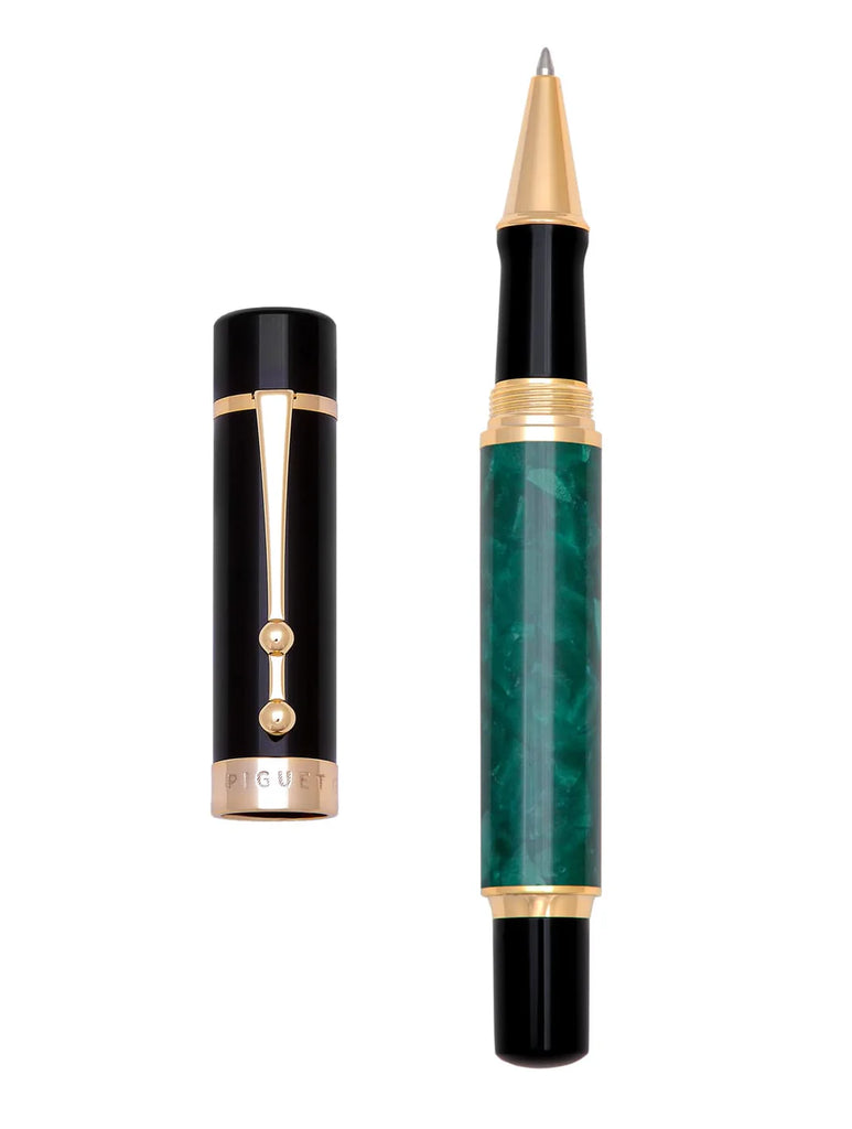 Piguet TAURUS Marble Vert Rollerball Pen