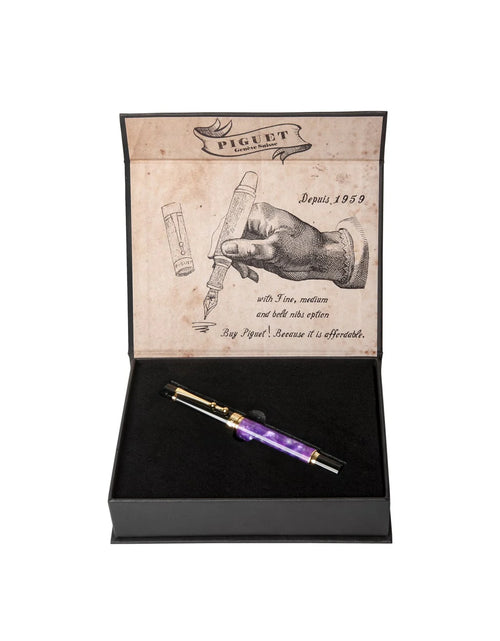 Load image into Gallery viewer, Piguet TAURUS Amour Violet Fountain Pen
