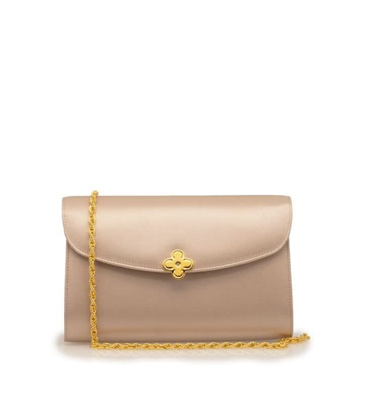 Lady Princess Powder silk clutch MTO