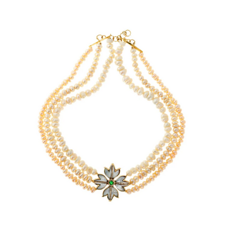Antipater Flower with Pearls