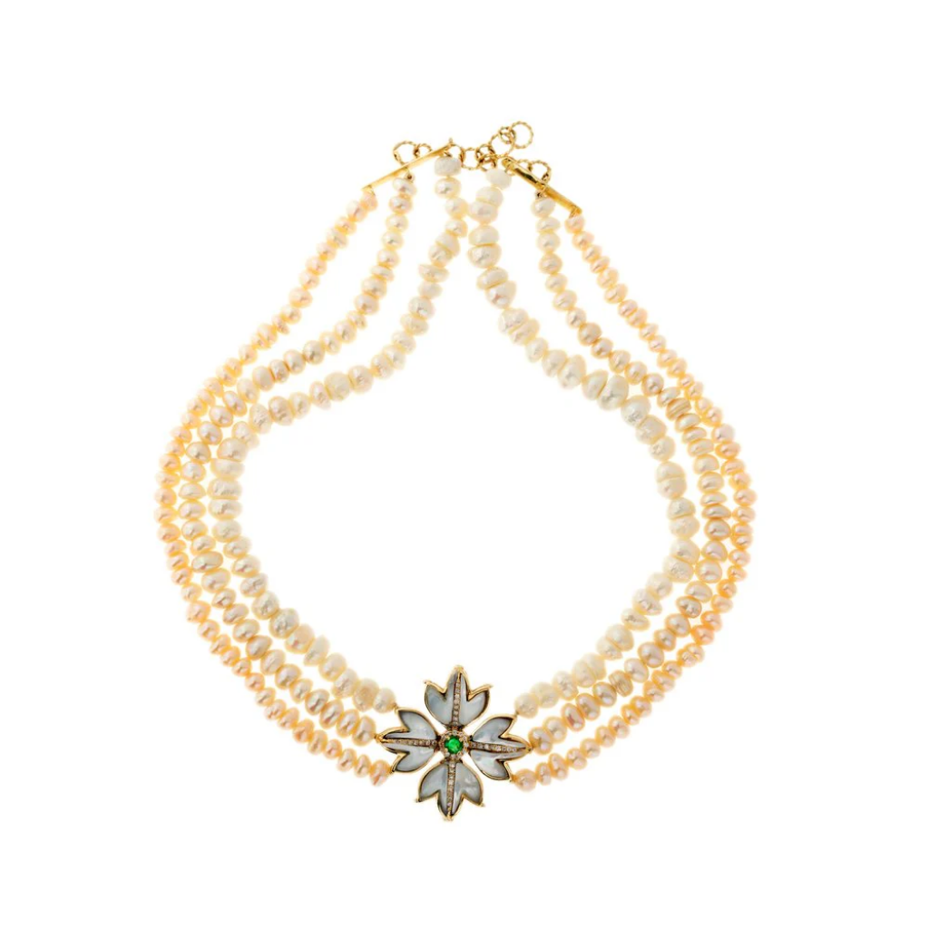 Antipater Flower with Pearls