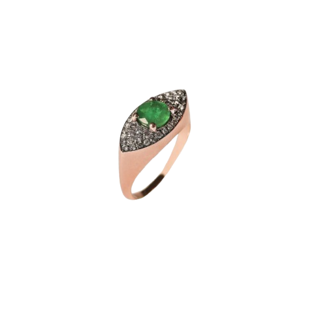 Emerald Eye Ring