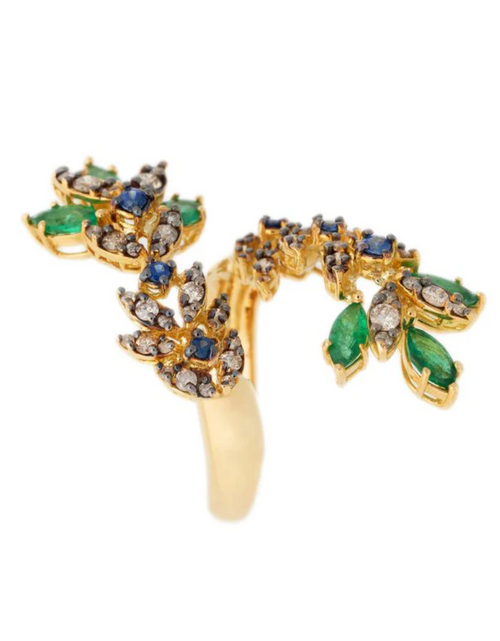 Load image into Gallery viewer, La Gioia Leaf Ring
