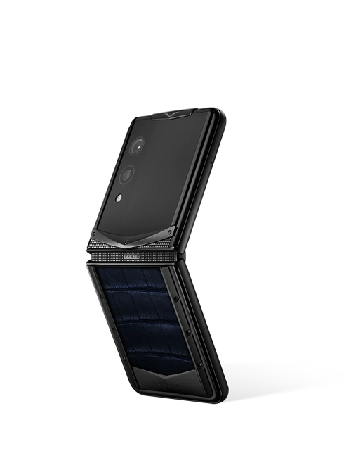 تحميل الصورة إلى عارض المعرض، سلسلة VERTU® IRONFLIP بجلد التمساح - RADIANT PHOENIX
