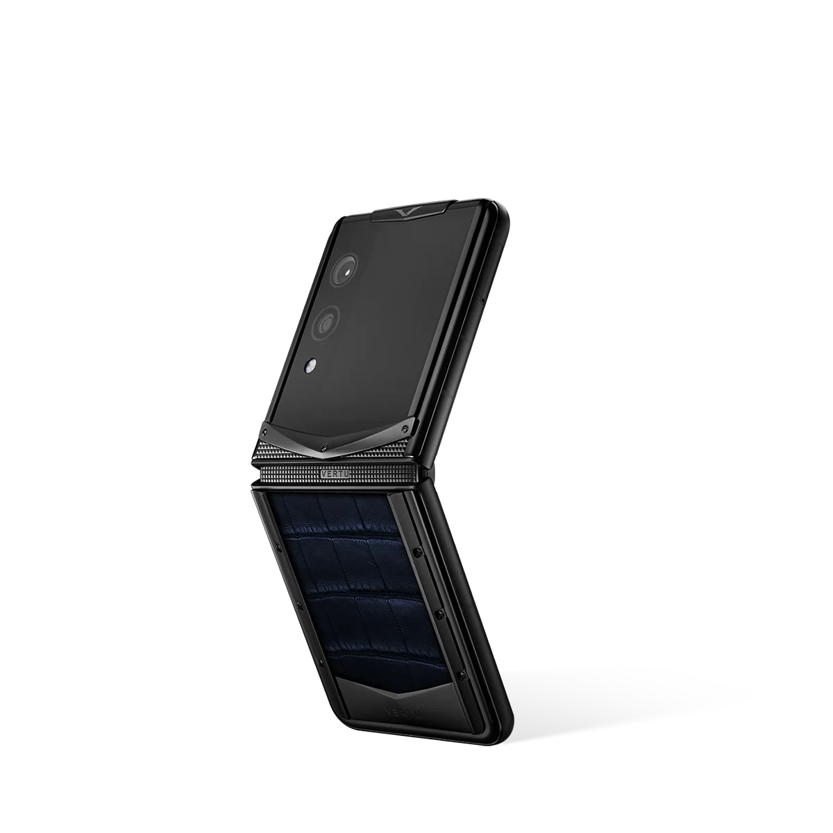 سلسلة VERTU® IRONFLIP بجلد التمساح - RADIANT PHOENIX