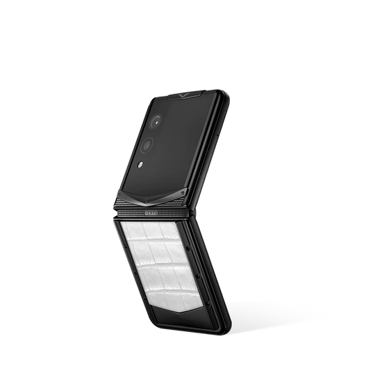 سلسلة VERTU® IRONFLIP بجلد التمساح - RADIANT PHOENIX