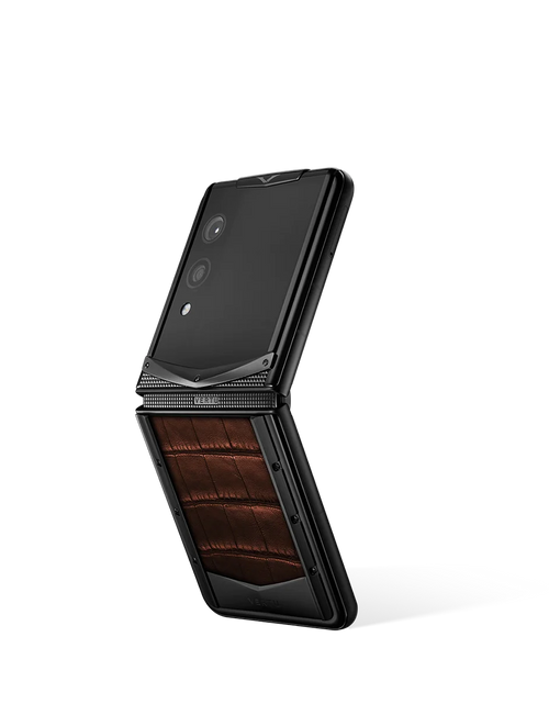 تحميل الصورة إلى عارض المعرض، سلسلة VERTU® IRONFLIP بجلد التمساح - RADIANT PHOENIX
