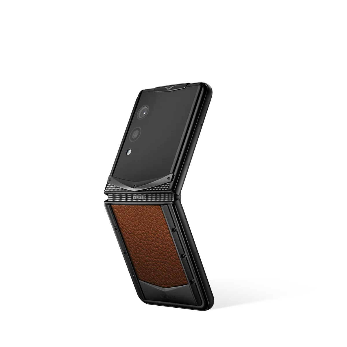 VERTU® IRONFLIP CALFSKIN SERIES-كراميل