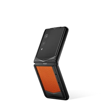 سلسلة VERTU® IRONFLIP بجلد التمساح - RADIANT PHOENIX
