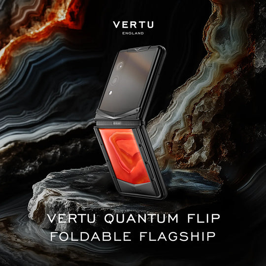 سلسلة VERTU® IRONFLIP بجلد التمساح - RADIANT PHOENIX