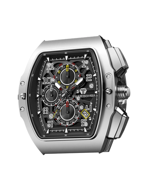 تحميل الصورة إلى عارض المعرض، ساعة Light Matter-Sapphire Crystal Edition TB8223 باللون الأبيض
