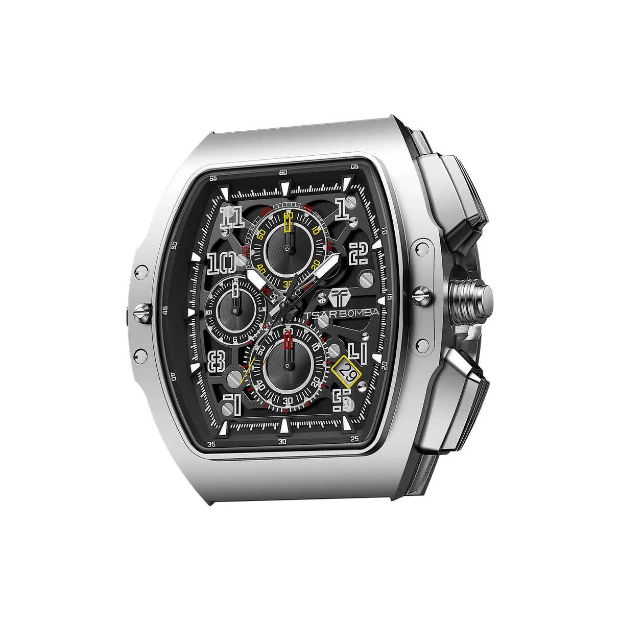 ساعة Light Matter-Sapphire Crystal Edition TB8223 باللون الأبيض