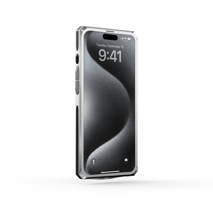 iPhone Case / RSC15 - Silver Tiger