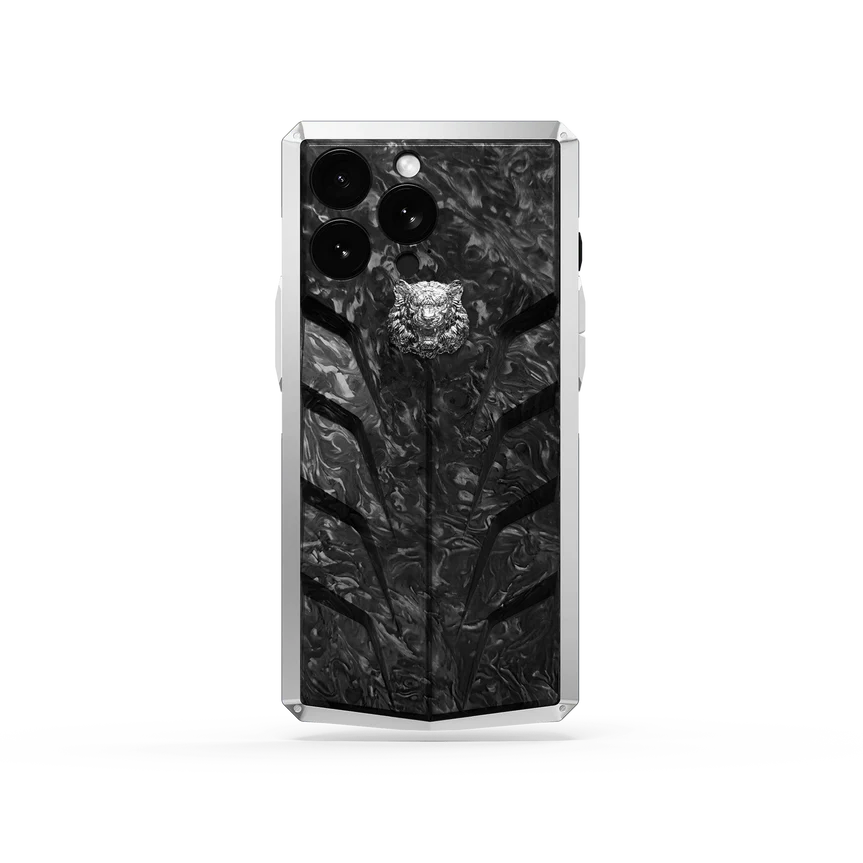 iPhone Case / RSC15 - Silver Tiger