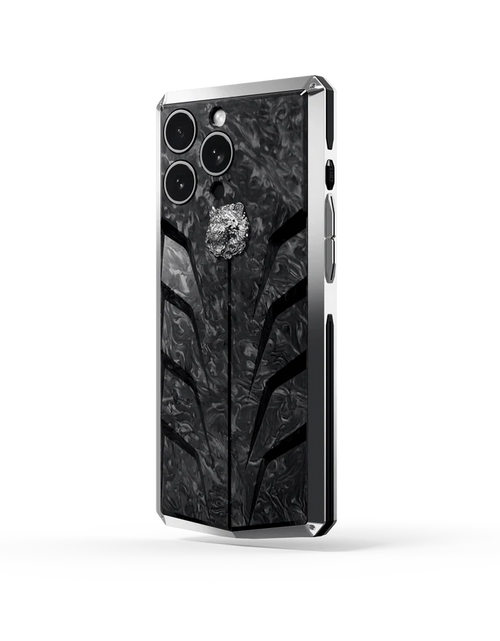 Load image into Gallery viewer, iPhone Case / RSC15 - Silver Tiger
