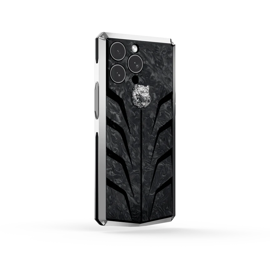 iPhone Case / RSC15 - Silver Tiger