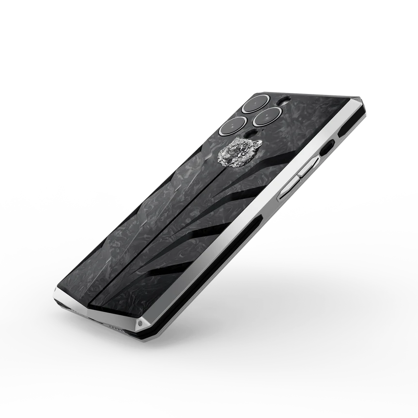 iPhone Case / RSC15 - Silver Tiger
