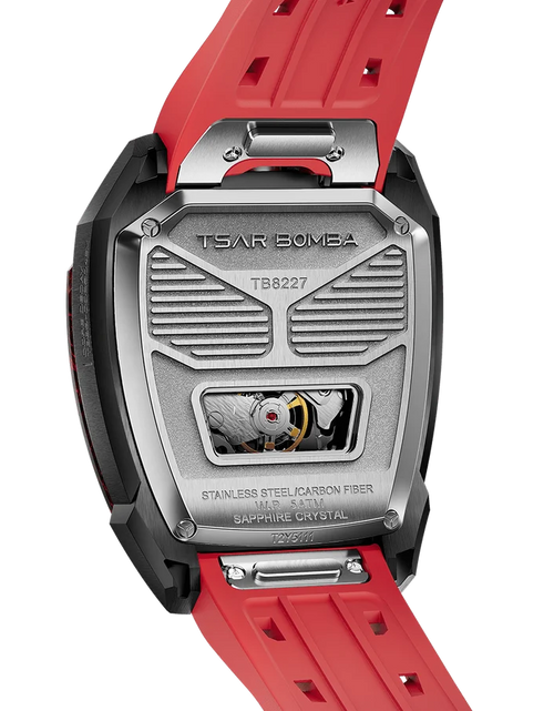 Load image into Gallery viewer, Reactor-Core Decay Carbon Fiber Red
