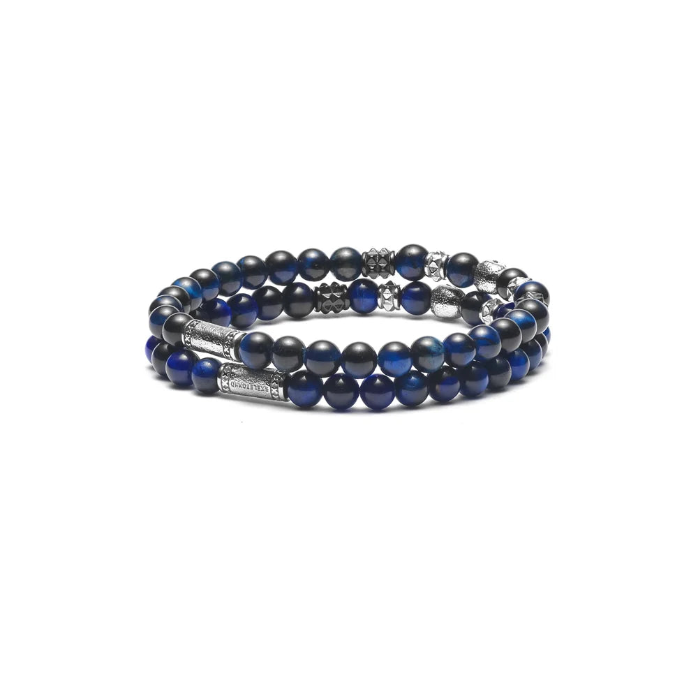 His & Hers | Electric Blue Stack