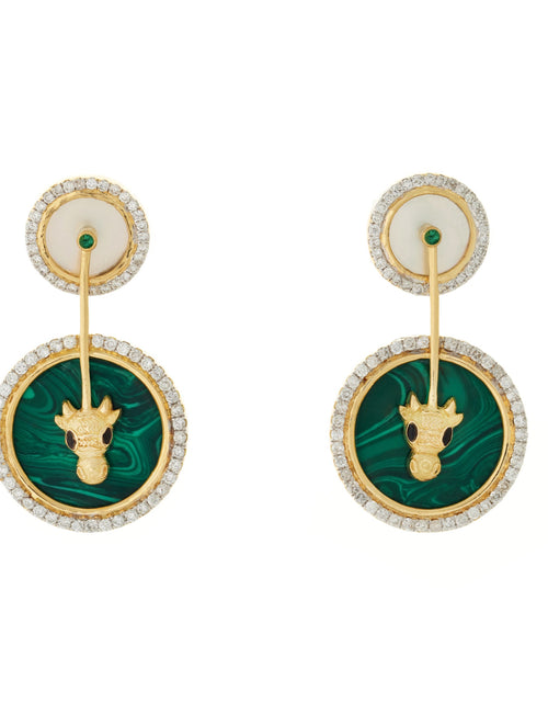 تحميل الصورة إلى عارض المعرض، The Magic of Power Earrings سحر القوّة
