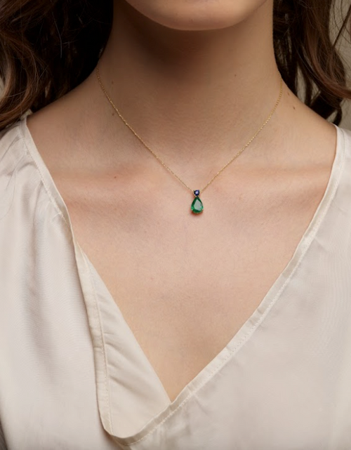 Load image into Gallery viewer, Larme de Joie Necklace
