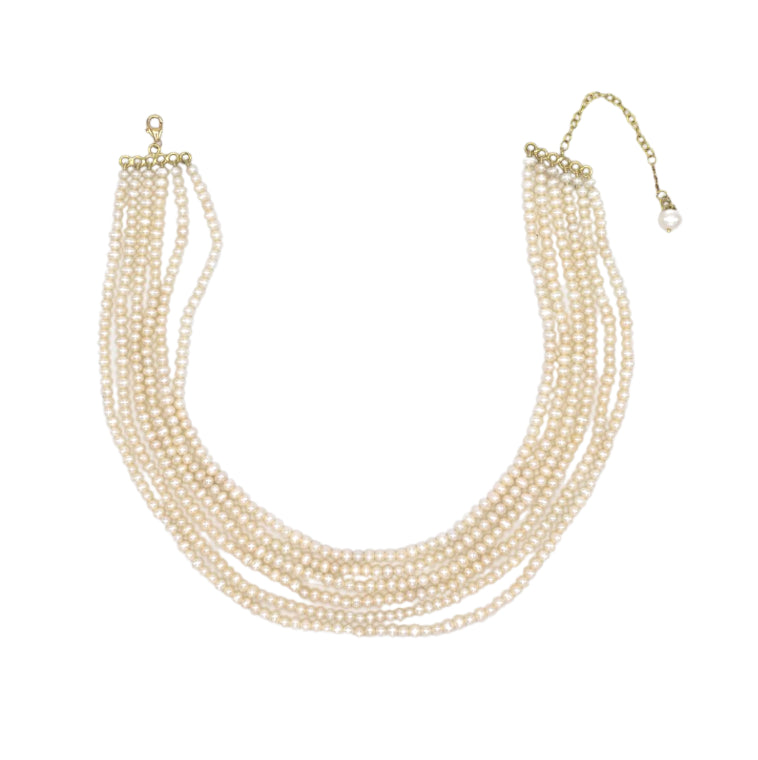 Layered Pearls Necklace
