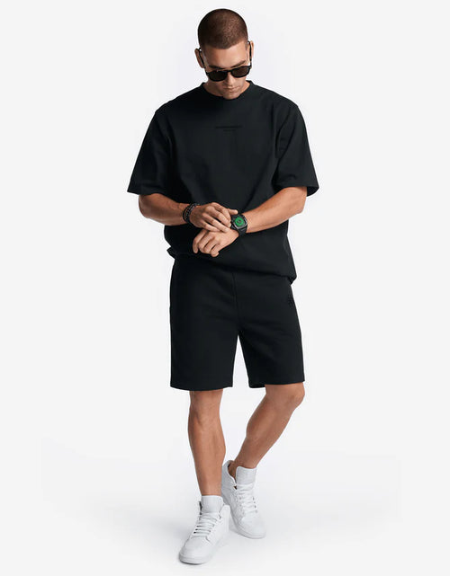 Load image into Gallery viewer, T-Shirt Oversize - Black Embroidery
