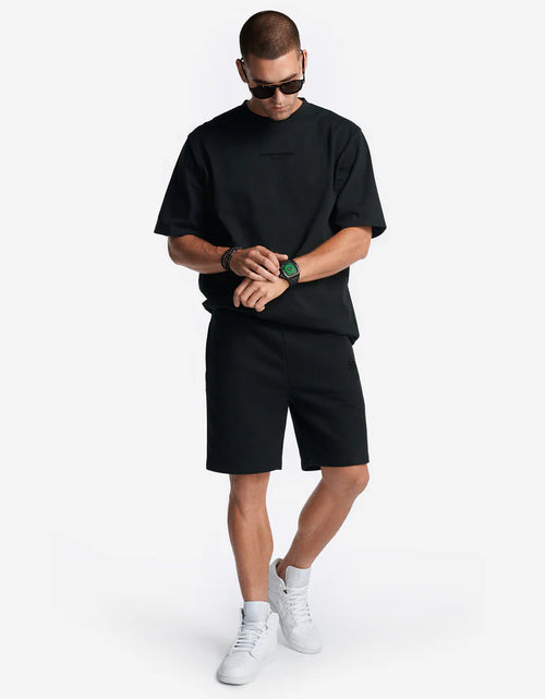 Load image into Gallery viewer, Sweat Shorts - Black Embroidery
