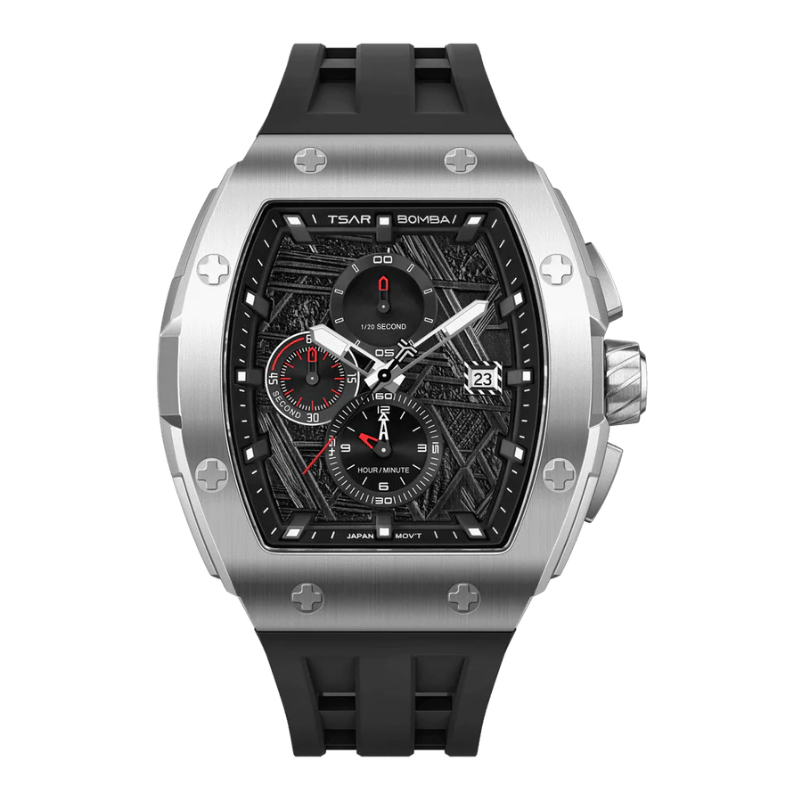 ساعة Elemental Series-Quarter TB8211Q باللون الأزرق الفضي