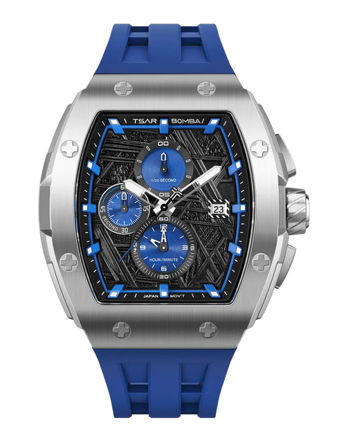 تحميل الصورة إلى عارض المعرض، ساعة Elemental Series-Quarter TB8211Q باللون الأزرق الفضي
