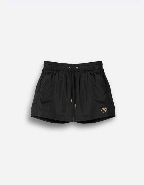 Load image into Gallery viewer, Swim Shorts - Gold Embroidery
