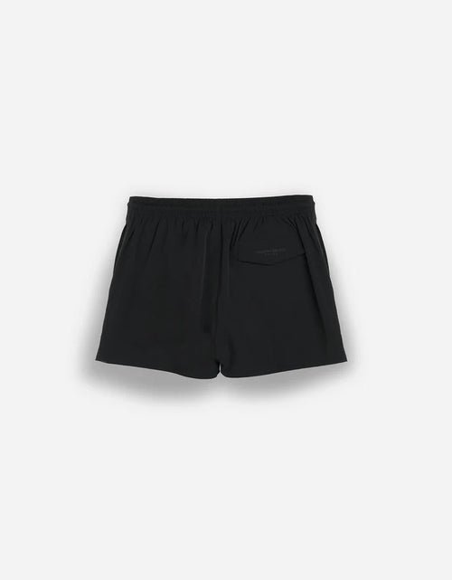 Load image into Gallery viewer, Swim Shorts Nylon - Black Embroidery
