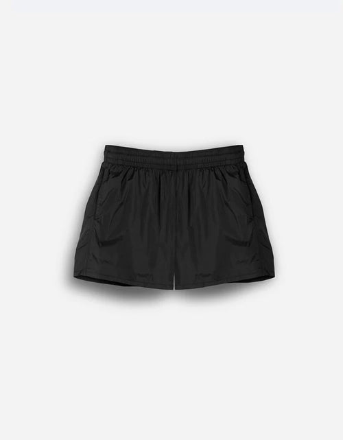 Load image into Gallery viewer, Swim Shorts - Black Embroidery
