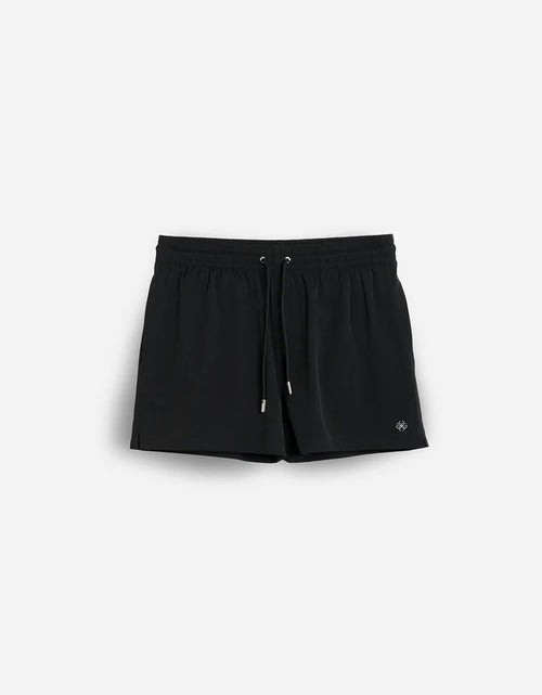 Load image into Gallery viewer, Swim Shorts Nylon - White Embroidery
